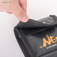 Sunnylife适用DJI NEO 2/1电池防爆袋锂电安全收纳包阻燃保护袋配件