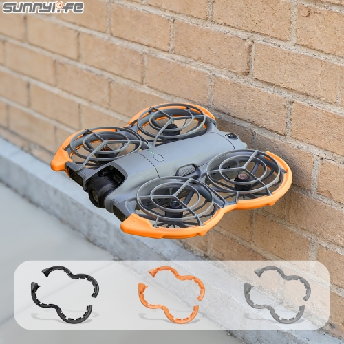Sunnylife 适用DJI NEO 2防撞圈保护套防撞条防刮螺旋桨叶保险配件