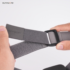 Sunnylife适用DJI Osmo Nano横竖拍头带3CM宽360°旋转可调弹性固定绑带