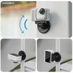 Sunnylife Insta360 GO Ultra快拆磁吸底座支架180°可调转接配件