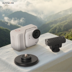 Sunnylife Insta360 GO Ultra快拆磁吸底座支架180°可调转接配件