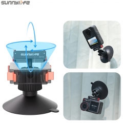 Sunnylife Osmo 360/Action 5 Pro/4/3磁吸快拆球头吸盘支架360°可调拓展配件