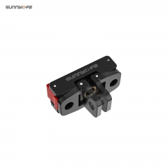 Sunnylife OSMO 360/ ACTION5PRO磁吸转接头ACTION4/3折叠快拆拓展件