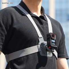 Sunnylife OSMO 360/ ACTION5PRO磁吸转接头ACTION4/3折叠快拆拓展件