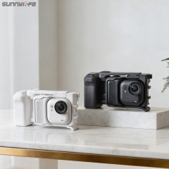 Sunnylife Insta360 GO Ultra街拍手柄快拆兔笼扫街握把边框保护配件