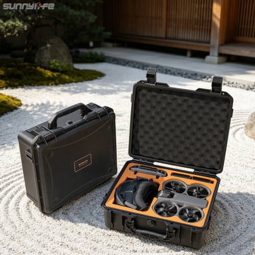 Sunnylife Avata 360防水安全箱收纳包防摔保护箱户外大容量手提箱配件