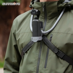 Sunnylife Pocket 4/3可调挂脖支架灵眸口袋胸前固定支架第一视角拍摄配件