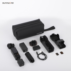 Sunnylife Pocket4/3收纳包运动相机多用便携包斜挎数码收纳配件