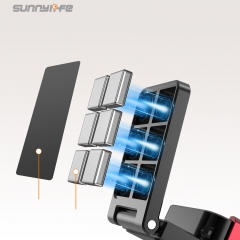 Sunnylife Osmo Pocket4/3金属快拆磁吸支架底座1/4
