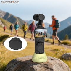 Sunnylife Osmo Pocket 4/3车载硅胶底座灵眸口袋桌面支撑直立底座