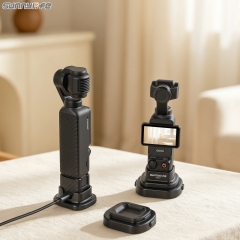 Sunnylife Osmo Pocket 4/3可拆卸车载底座桌面支撑直立底座防滑配件