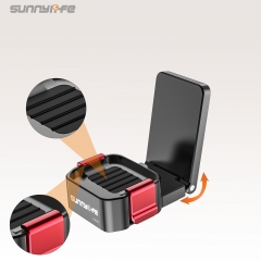 Sunnylife Osmo Pocket4/3金属快拆磁吸支架底座1/4