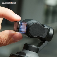 Sunnylife OSMO POCKET4/3磁吸滤镜微距镜增广镜可调黑柔/VND二合一滤镜