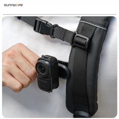 Sunnylife Osmo Nano 360°横竖拍背包夹俯仰90°翻转快拆鳄鱼夹系列