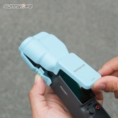 Sunnylife Pocket 4保护罩灵眸口袋4云台镜头屏幕保护壳糖果色壳配件