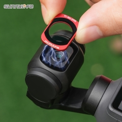 Sunnylife OSMO POCKET 4/3磁吸滤镜可调CPL 黑柔/VND MCUV金属ND滤镜