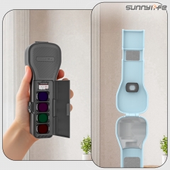 Sunnylife Osmo Pocket 4/3保护壳口袋4收纳盒机身翻盖滤镜收纳盒