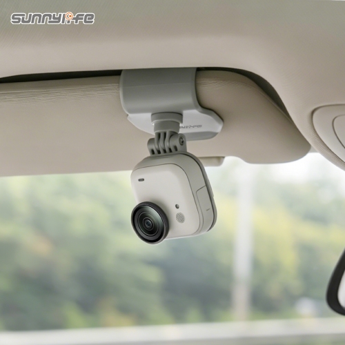 Sunnylife Insta360 GO Ultra汽车遮阳板夹磁吸支架运动相机车载遮阳板固定夹