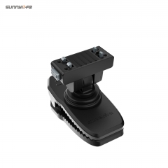 Sunnylife Insta360 X4 Air/X5/Ace/Ace Pro 2/1可调节快拆背包夹鳄鱼夹磁吸支架