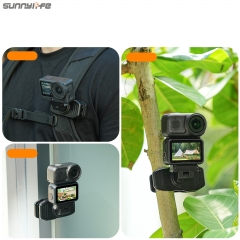 Sunnylife Osmo Nano磁吸快拆背包夹Action 6可调鳄鱼夹磁吸支架配件