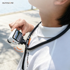 Sunnylife Insta360 GO Ultra磁吸挂脖支架第一视角胸前固定支架配件