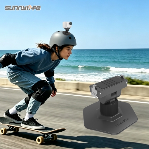 Sunnylife Insta360 GO Ultra柔性黏贴底座磁吸快拆可调底座配件