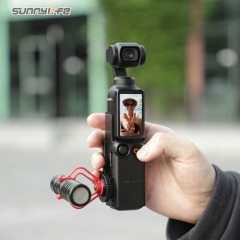 Sunnylife Osmo Pocket 4P/4/3便携手带冷靴拓展保护边框延长手柄配件
