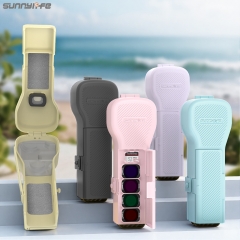 Sunnylife Osmo Pocket 4/3保护壳口袋4收纳盒机身翻盖滤镜收纳盒