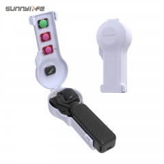 Sunnylife Pocket 4/3小灯泡收纳盒保护壳防摔滤镜云台夹收纳配件