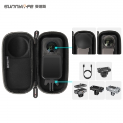 Sunnylife适用Insta360 X6便携收纳包全能套装包机身手拿包配件
