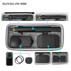 Sunnylife适用Insta360 X6便携收纳包全能套装包机身手拿包配件