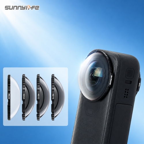 Sunnylife赛迪斯Insta360 X6滤镜ND16/ND32/ND64减光镜MCUV滤光镜配件