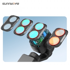 Sunnylife赛迪斯Osmo Pocket 4P磁吸滤镜微距增广镜黑柔&VND滤镜