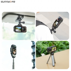 Sunnylife赛迪斯Insta360 X6横竖拍支架金属L型拓展支架转接配件