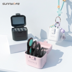 Sunnylife赛迪斯Osmo Pocket 4P便携滤镜收纳盒口袋4P防摔滤镜盒