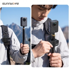 Sunnylife赛迪斯运动相机延长杆背包夹自拍杆收纳固定夹拓展配件