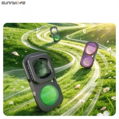 Sunnylife赛迪斯Insta360 Luna Ultra磁吸滤镜黑柔VND微距增广镜
