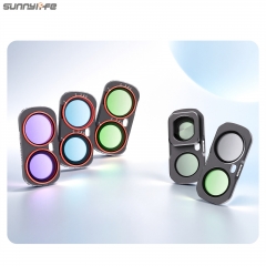 Sunnylife赛迪斯Insta360 Luna Ultra磁吸滤镜黑柔VND微距增广镜
